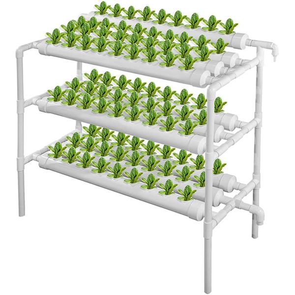 Nutrient Film Technique Soilless Hydroponic System Hydroponic Farming Kit For Balcony