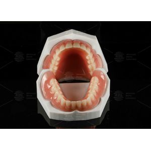 China High Esthetics Removable Full Acrylic Denture Acrylic Complete Denture on sale