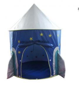 Quality Hot sale cheap price rocket kids play toy house tent indoor and outdoor wholesale