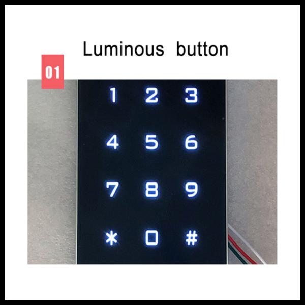 32 Bit ARM Access Control DC12V Backlit Numeric Keypad