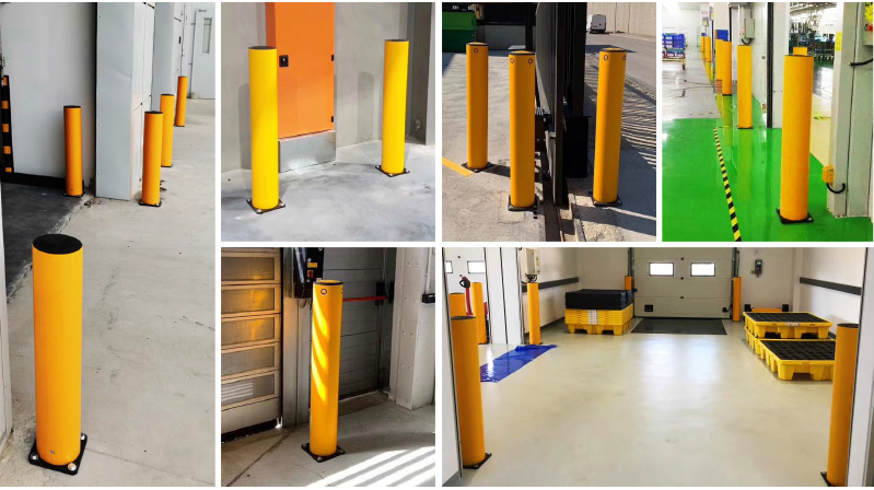 Post Safety Barrier Warehouse flexible anti-collision system FS-2023A