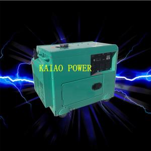 China Backup Small Diesel Generators 5.0KW 72dB Noise Level , 912*532*740mm on sale