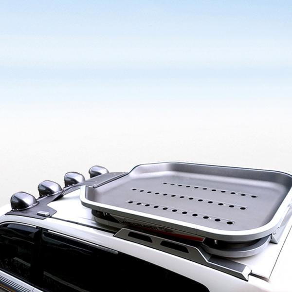 Aluminum Universal Car Roof Rack Cross Bars Metal Black