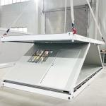 Modular Folding Container House Z Shaped Low Maintenance Space saving