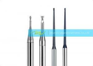 China Micro Diameter Solid Carbide End Mills For Small Size And Deep Groove Milling on sale
