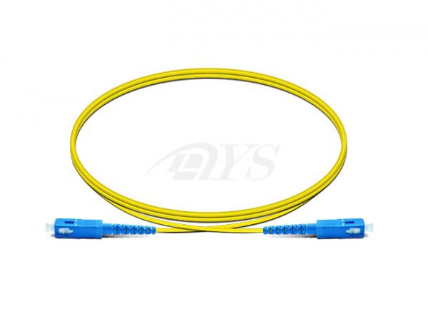 Cheap Patch cord price list SC fiber optic patch cord Simplex Singlemode 3.0mm for sale