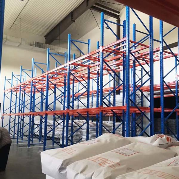 Fully Customizable Warehouse Pallet Racking Steel Pallet Shelving Heavy Duty OEM Capacity