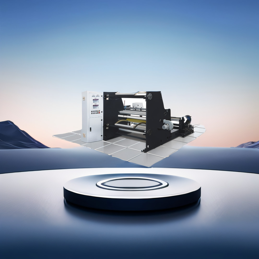 B-1600 HIGH-SPEED SLITTING MACHINE UNWINDING:3 INCH AIR SHAFT SHAFTLESS WITH 3-6 ADAPTER REWINDING:3 INCH SLIP SHAFT 2PC