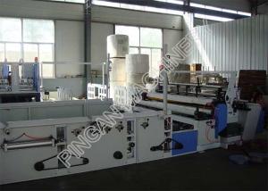 Quality Tissue Paper Slitting And Rewinding Machine Automatic Core Pulling Remote Control wholesale