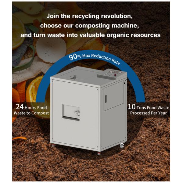 Garbage Disposer Compost Maker Machine Commercial Food Waste Disposer