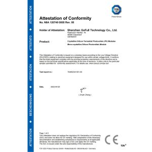Shenzhen GoFull Technology Co., Ltd. Certifications