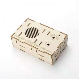 China Plywood Laser Cutting Parts 0.2mm Laser Wood Box ISO9001 on sale