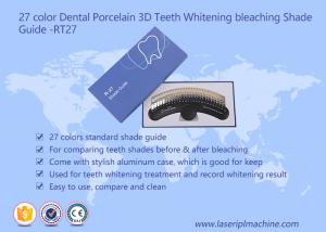 Quality RT27 3d Teeth Whitening Bleaching Shade Guide 27 Color CE Certification wholesale