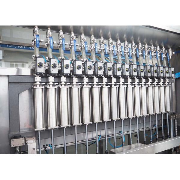 Piston Servo Filling Machine / Fully Automatic Linear Filling Machine With Drop Down System