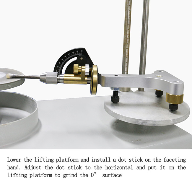 1350r/Min Gemological Lapidary Machine With Faceting Polishing