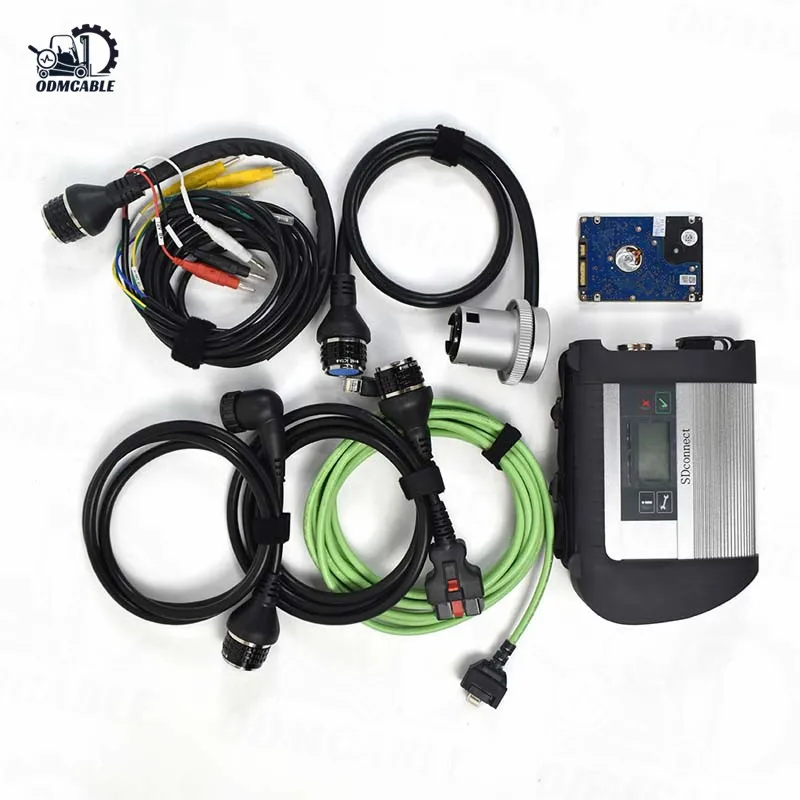 2024 MB Star C4 SD Connect C4 Full Chip MB SD Compact 4 Wifi Diagnostic Tool With Software SSD For Panasonic CF54