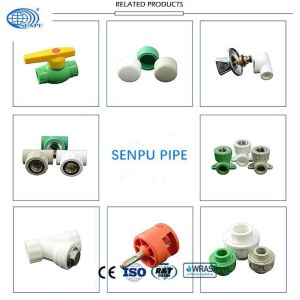 PN25 Injection Copper Insert Ppr Pipe Fittings Male Tee