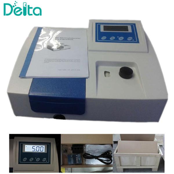 Easy Operational 200nm to 1000nm Single Beam UV VIS Spectrophotometer