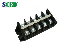 China PCB Panel Mounted Terminal Block 2P - 24P High Voltage 600V 20A on sale