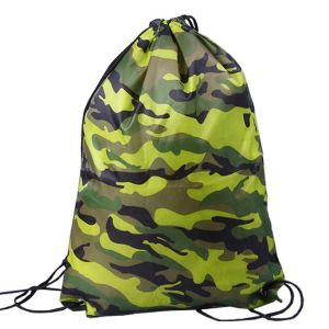 Quality Polyester 210D 0.4cm CMYK Small Nylon Drawstring Bags wholesale