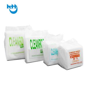 Quality SMT Nonwoven Cleanroom Wipes Lint Free 4X4 6X6 No Bleach wholesale
