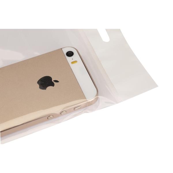 Resealable Clear Transparent Plastic Packaging Pouch with Adhesive tap