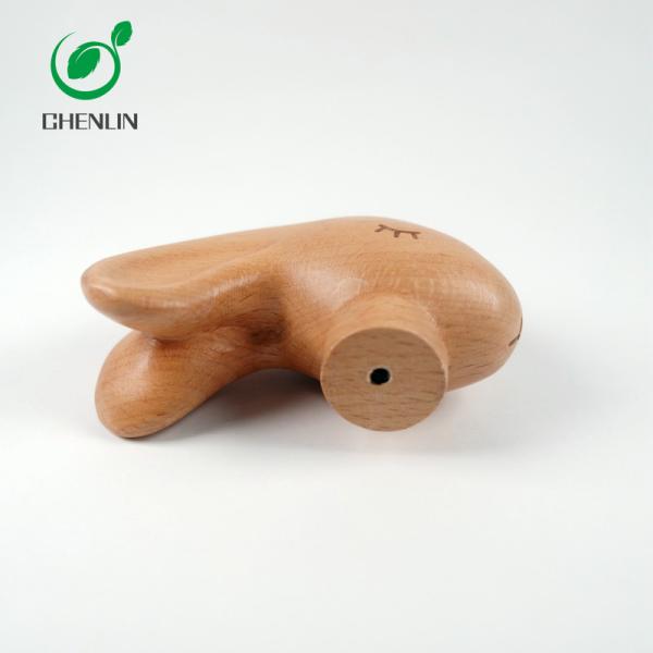 Walnut Solid Stick Umbrella Handle Rust Resistant For Outdoor