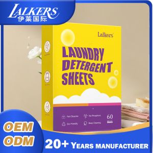 Quality Ultra Concentrated Laundry Cleaning Sheets Hypoallergenic For Sensitive Skin wholesale