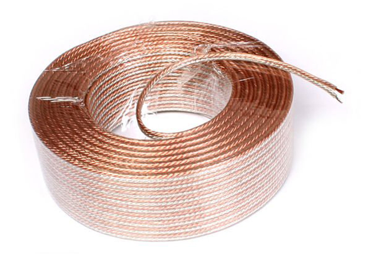Twisted Pair 50ft 100ft 500ft Car Home Audio OFC Transparent 12ga 14ga 16ga 18ga Speaker Wire