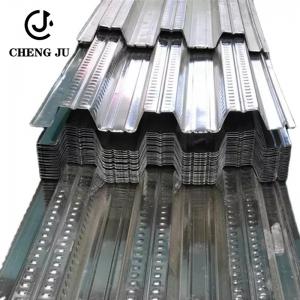 Quality Zinc Coated Corrugated Galvanized Floor Decking Sheets For Metal Building Material wholesale