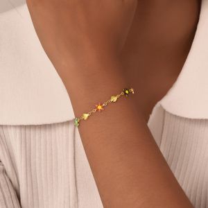 Quality Women Jewelry Gold Plated Stainless Steel Chain Link Bracelet wholesale