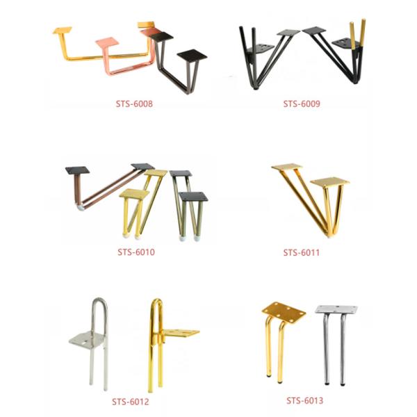 WINSTAR Wholesale Triangle Furniture Metal Legs New Design Sofa Legs