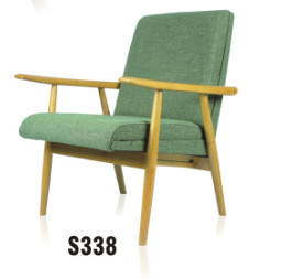 Quality America style home upholstered wooden frame single recliner chair furniture wholesale