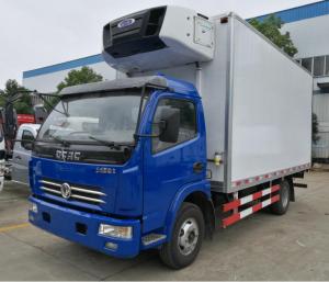 Quality Dongfeng Diesel Freezer Cargo Container Truck 8T For Medicine Delivery wholesale