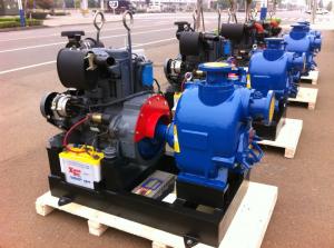 Quality Trailer air cooled deutz diesel engine fire pump 80hp self priming water 300GPM wholesale