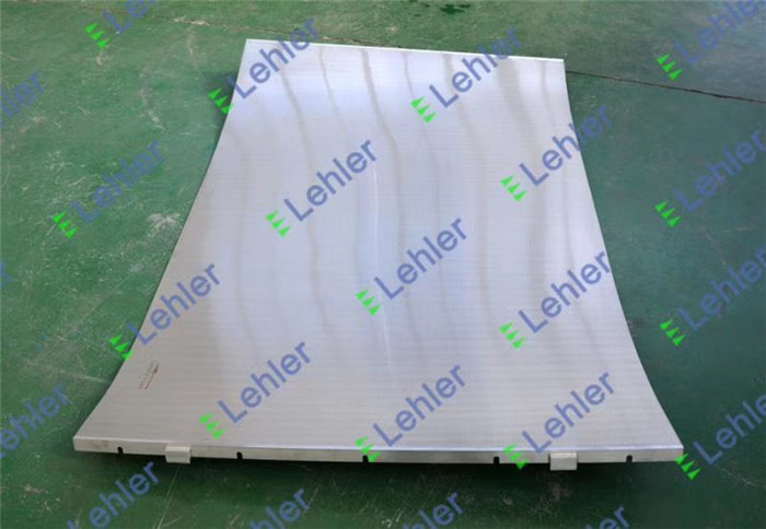 Starch Industry Wedge Wire Panel , Stainless Steel Sieve Screen 0.76*1.5mm