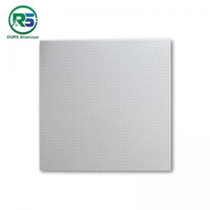 Quality Decorated Dia 2.3mm White Clip In Metal Ceiling Sound Absorption Easy Installation wholesale