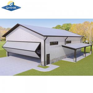China Folding Door / Lift Door Steel Structure Hangar Metal Building Kits jis standard on sale