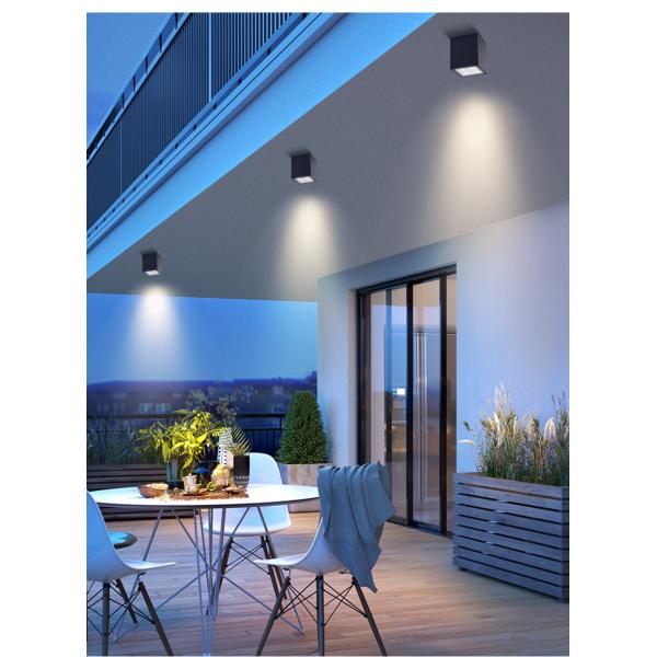 Commercial Down Light Casting Aluminum LED SMD New Modern Design For Indoor White Grey Color