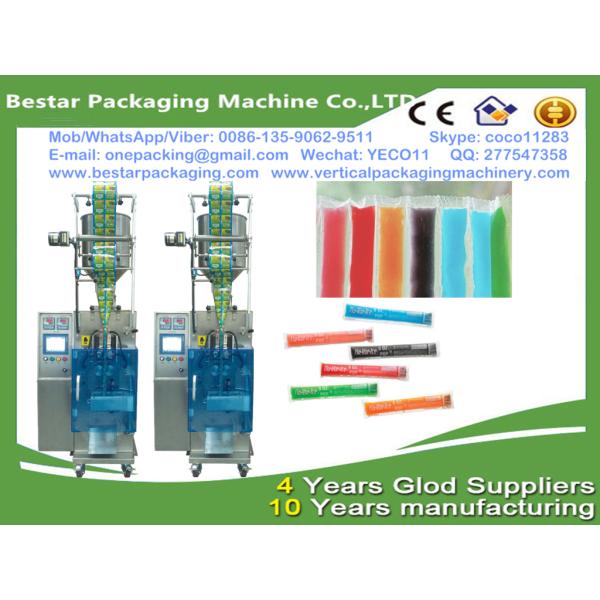 Automatic popsicle packaging machine with feeder , ice lolly wrapping machine {factory }