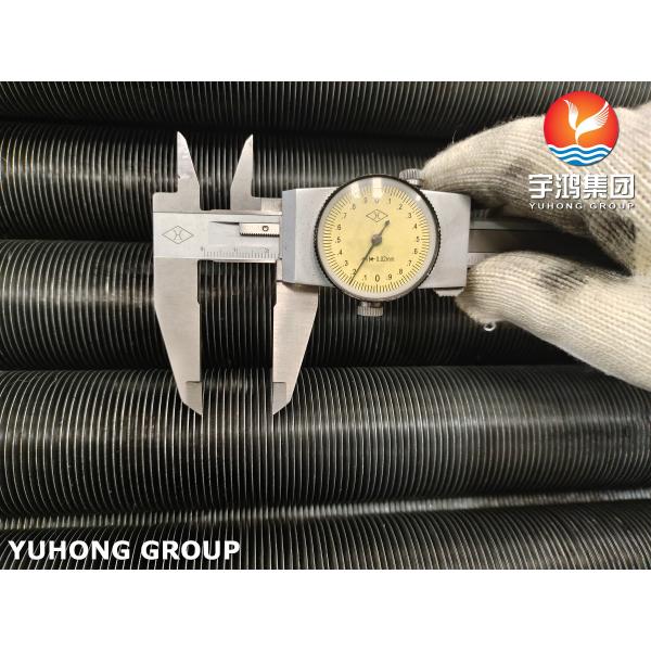 A312 TP316L ASTM Stainless Steel Studded Tube For Reactors And Evaporators