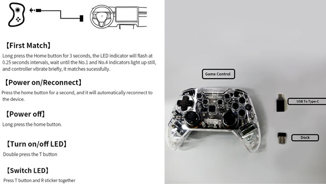 Wireless Tesla Model Accessories Bluetooth Game Controller For Tesla Model 3 PRO