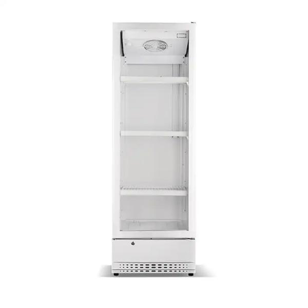 Commercial Fan Cooling Glass Door Beverage Display Upright Cooler Drinks Fridge