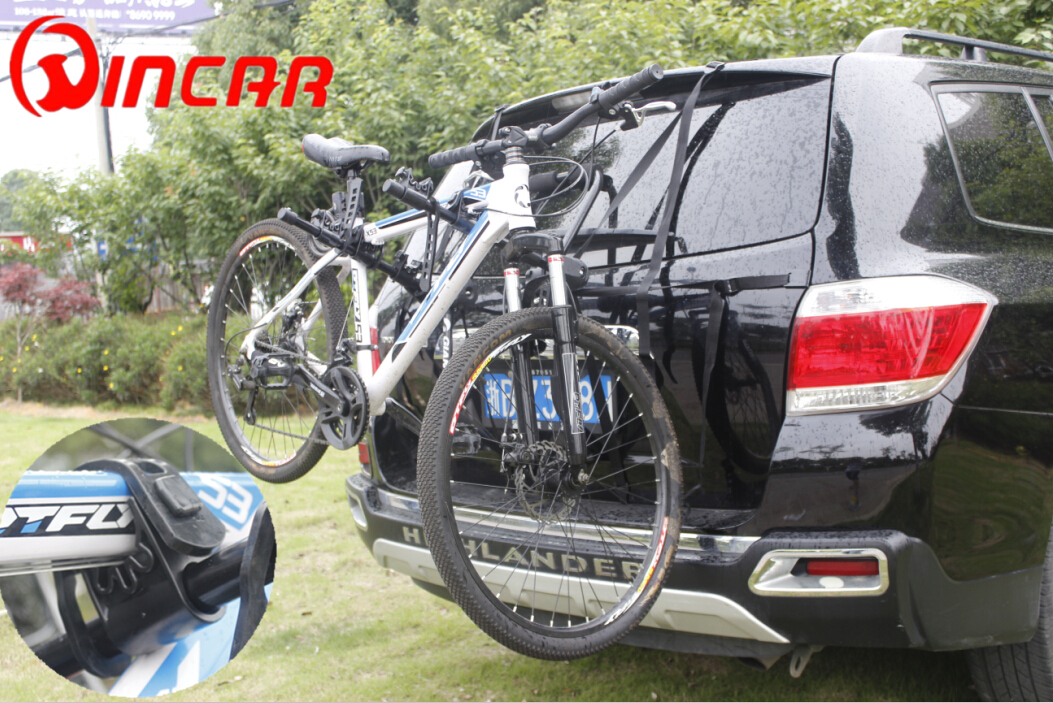 Iron Can Load 3 Bicycles Rear Bike Rack Bike Carrier without lock