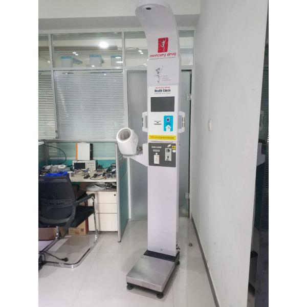 Adult Ultrasonic Height And Weight Machine With Blood Pressure Fat Mass Analysis And BMI