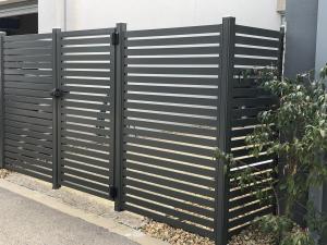 Quality OEM / ODM Aluminium Profile Gate Fence Powder Coated Design Consistency wholesale