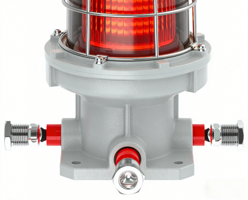 Explosion Proof Low Intensity Aviation Obstruction Light with LED Technology