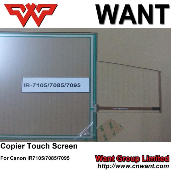 IR7085 IR7095 IR7105 IR7086 Copier Touch Screen for Canon IR 7085 7095 7105 7086 FK2-7407-000 FK2-1645-000