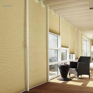 China Light Filtering Grey Honeycomb Blackout Blinds , Modern Corded Cellular Shades on sale