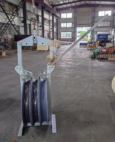Helicopter Transmission Stringing Blocks With 5 Sheave Number Durable
